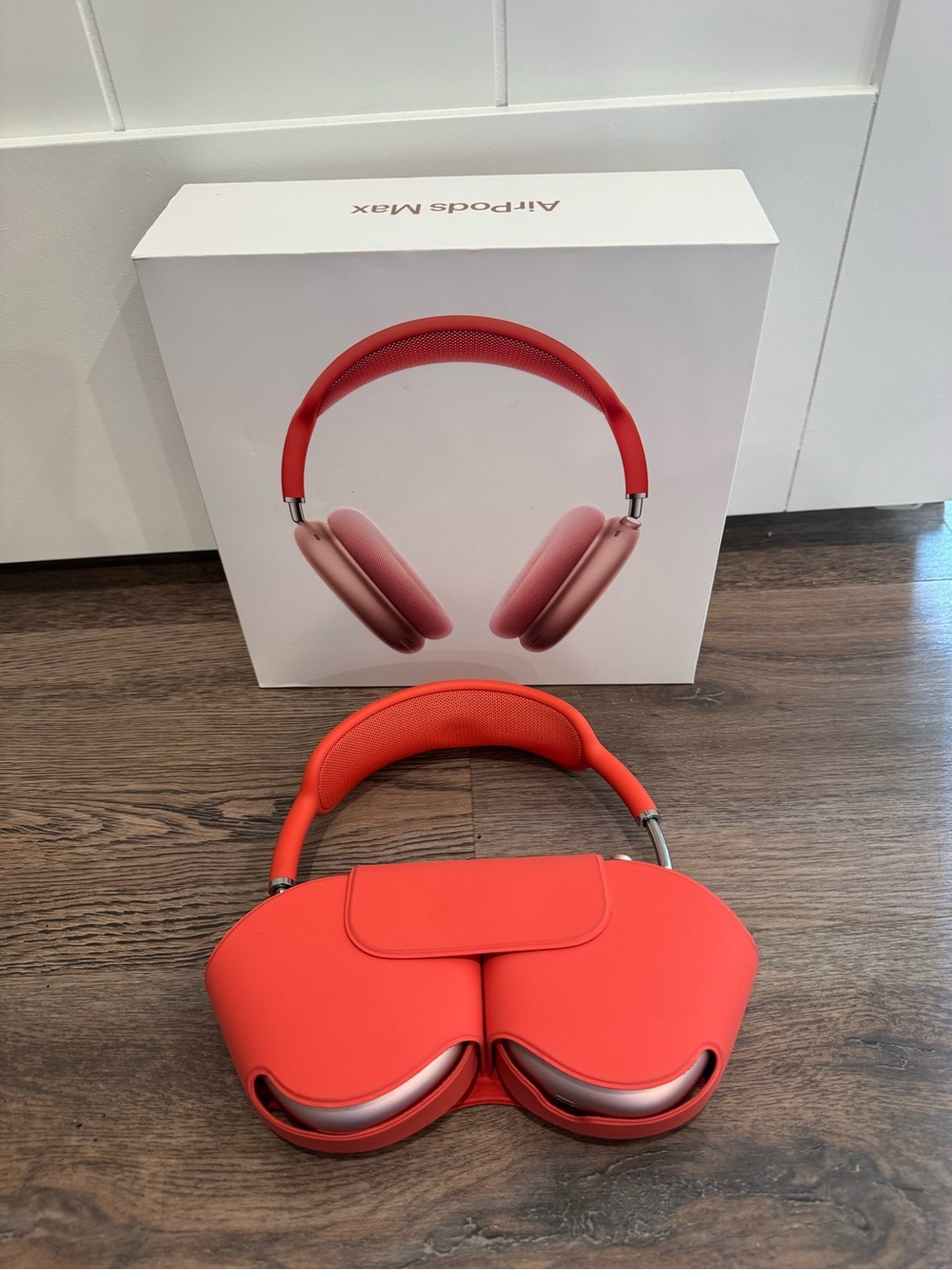 Apple AirPods Max (2020) Pink Lightning Headphones w/ Smart Case, Box & Cable